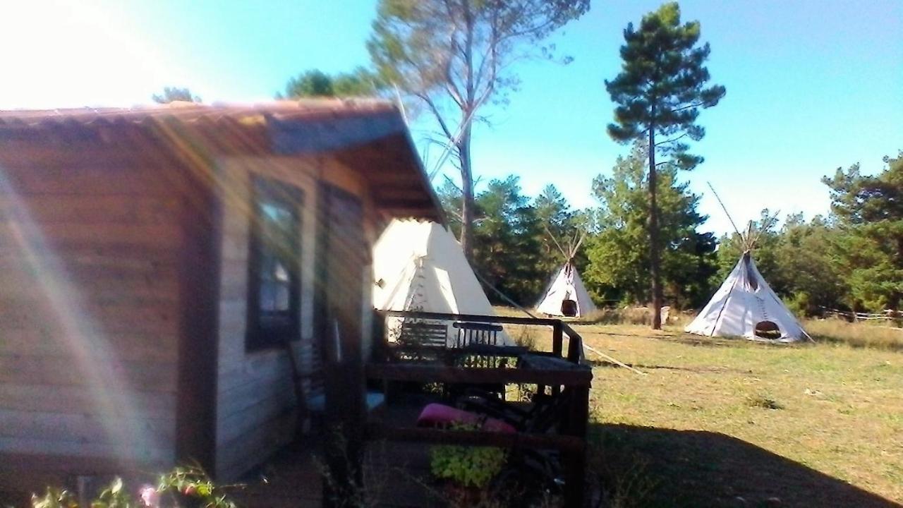 Hotel Ranch Du Puits De Riquier Moissac-Bellevue Exterior foto
